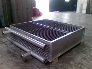 Tubo con aletas Inox